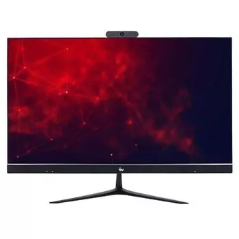 Моноблок IRU Агат 313 23.8" 1920x1080, Intel Core i3-10100 3.6 ГГц, 8Gb RAM, 256Gb SSD, WiFi, BT, Cam, без ОС, черный, клавиатура, мышь (1989215)