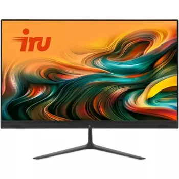 Моноблок IRU Агат 632 23.8" 1920x1080, Intel Pentium Gold G7400 3.7 ГГц, 8Gb RAM, 256Gb SSD, Intel UHD Graphics, WiFi, BT, Cam, без ОС, черный, клавиатура, мышь (2082495)