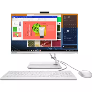 Моноблок Lenovo IdeaCentre AIO 3 24ALC6 23.8" 1920x1080, Intel Core i3-1215U 1.2 ГГц, 8Gb RAM, 512Gb SSD, Intel UHD Graphics, WiFi, BT, Cam, без ОС, белый, клавиатура, мышь (F0GH01A3RK)