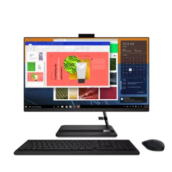 Моноблок Lenovo IdeaCentre AIO 3 27ALC6 27" 1920x1080, AMD Ryzen 7 7730U 2 ГГц, 16Gb RAM, 1Tb SSD, AMD Radeon Graphics, WiFi, BT, Cam, без ОС, черный, клавиатура, мышь (F0FY00MYRK)