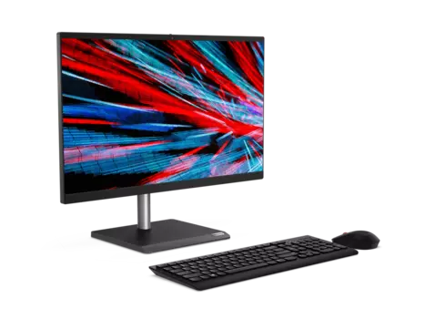 Моноблок Lenovo V30a-24IIL 23.8" 1920x1080, Intel Core i5-1035G1 1GHz, 8Gb RAM, 256Gb SSD, Intel UHD Graphics, WiFi, BT, Cam, DOS, черный, клавиатура, мышь (11LA0055RU)