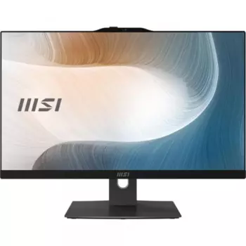 Моноблок MSI Modern AM242P 1M 23.8" 1920x1080, Intel Core i3-100U 1.2 ГГц, 8Gb RAM, 512Gb SSD, WiFi, BT, Cam, без ОС, черный, клавиатура, мышь (9S6-AE0721-1477)