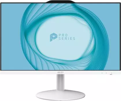 Моноблок MSI Pro AP242 12M-206RU 23.8" 1920x1080, 12400 2.5 ГГц, 8Gb RAM, 512Gb SSD, WiFi, BT, Cam, W11Pro, белый (9s6-ae0612-206)