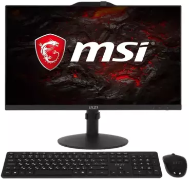 Моноблок MSI Pro AP242 12M-299XRU 23.8" 1920x1080, Intel Core i5-12400 2.5 ГГц, 16Gb RAM, 1Tb HDD, 256Gb SSD, WiFi, BT, Cam, без ОС, черный, клавиатура, мышь (9S6-AE0611-299)