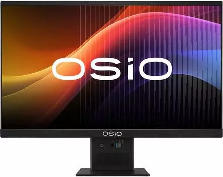 Моноблок OSIO BaseLine B240I-004B 23.8" 1920x1080, Intel Core i3-1115G4 3 ГГц, 8Gb RAM, 512Gb SSD, Intel UHD Graphics, WiFi, BT, Cam, W11Pro, черный (B240I-004B)