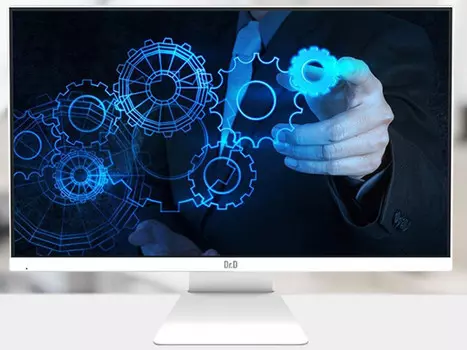 Моноблок-платформа ECS AiO D215W, 21.5" 1920x1080, Intel Core i3 8100T 3.6 ГГц 2xDDR4 SODIMM, 1xM.2 SSD, белый (D215W_AIO)