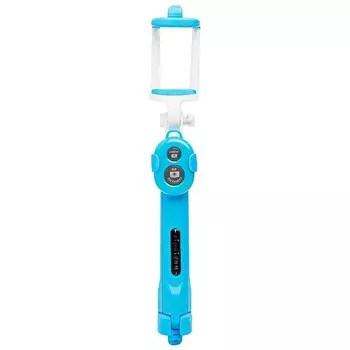монопод для селфи WXY-01 Zipaigan, Bluetooth + пульт, sky blue (89533)