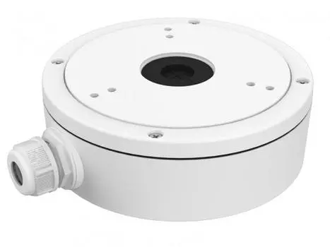 Монтажная коробка HikVision, 137x164.7x53.4мм, алюминий, белый (DS-1280ZJ-DM22)