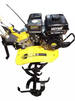 Мотоблок Huter МК-7000M-10, 5.15 кВт, 7 л.с., бензиновый, максимальная ширина обработки 1 м, глубина культивирования 30 см (70/5/25)