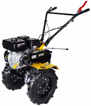 Мотоблок Huter МК-7000P-10-4х2, 5 кВт, 7 л.с., бензиновый, максимальная ширина обработки 1 м, глубина культивирования 30 см (70/5/44)