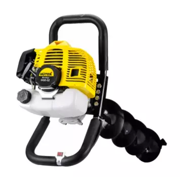 Мотобур Huter GGD-52, 1.4 кВт, 1.9 л.с., диаметр бура до 30 см, бак на 1.25 л, без шнека (70/13/1)