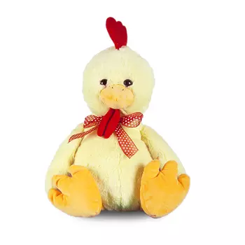 Мягкая игрушка Bebelot "Петушок с бантиком", 42 см, желтый (BHO1703-382)