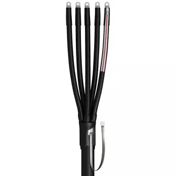 Муфта кабельная концевая 5 жил 25 мм-50 мм термоусадка, от -50°С до +50°С, КВТ 5ПКТп-1-25/50 (60327)