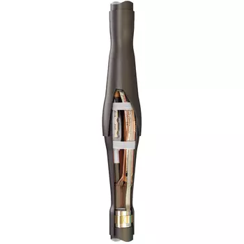 Муфта кабельная проходная соединительная 3 жилы 70 мм-120 мм термоусадка, от -50°С до +50°С, КВТ 3ПСТ-10-70/120(Б) (66293)