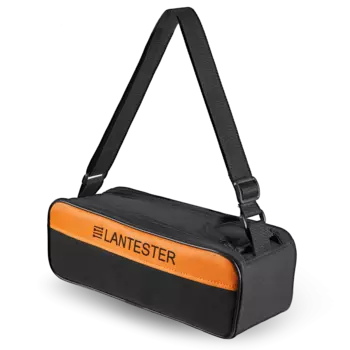 Мультифункциональная сумка для приборов и инструментов LANMASTER LAN-BAG-M, плечевой ремень, черный (LAN-BAG-M)