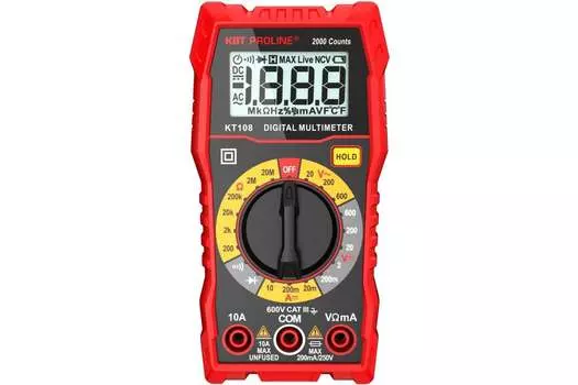 Мультиметр КВТ PROLINE KT 108 (86324)
