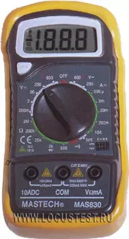 Мультиметр MASTECH COMPACT MAS830 (13-2011)