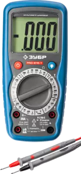 Мультиметр ЗУБР PROFESSIONAL PRO-815-T, Категория III (59815-T)