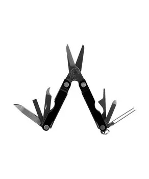 Мультитул ножницы 10 в 1, черный, LEATHERMAN MICRA (64320181N)