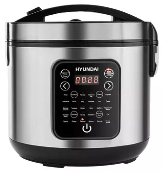 Мультиварка Hyundai HYMC-2401 5 л, 900 Вт, серебристый/черный