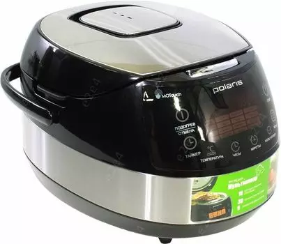 Мультиварка Polaris PMC 5 л, 860 Вт, серебристый,черный