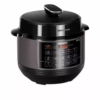 Мультиварка Redmond RMC-PM388 5л, 1000 Вт, серебристый (RMC-PM388)