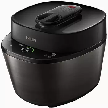 Мультиварка-скороварка Philips All-in-One Cooker HD2151 5 л, 1 кВт, черный (HD2151/40)