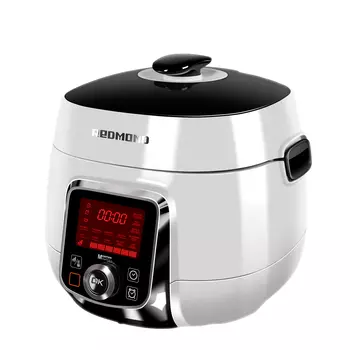 Мультиварка-скороварка Redmond RMC-P470 5 л, 1 кВт, белый/черный