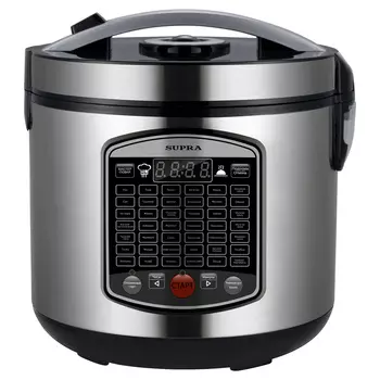 Мультиварка Supra MCS-5220 5 л, 860 Вт, серебристый/черный