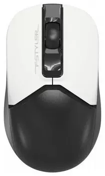 Мышь беспроводная A4Tech Fstyler FG12S, 1200dpi, оптическая светодиодная, USB, черный/белый (FG12S PANDA)