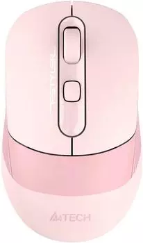 Мышь беспроводная A4Tech Fstyler FB10CS, 2000dpi, оптическая светодиодная, Bluetooth/Радиоканал, розовый (FB10CS USB BABY PINK)