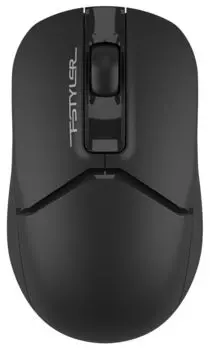 Мышь беспроводная A4Tech Fstyler FB12S, 1200dpi, оптическая светодиодная, Bluetooth/USB, черный (FB12S USB BLACK)