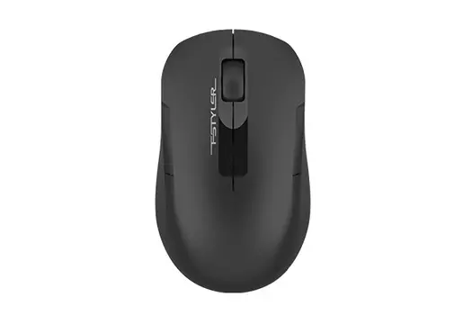 Мышь беспроводная A4Tech Fstyler FG15CS Air2, 1200dpi, оптическая светодиодная, USB, черный (FG15CS AIR2 Black)