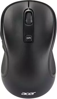 Мышь беспроводная ACER OMR303 , 1600dpi, оптическая светодиодная, USB/Радиоканал, черный (ZL.MCECC.01Y)