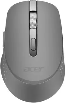 Мышь беспроводная ACER OMR310, 1600dpi, оптическая светодиодная, Bluetooth/Радиоканал, темно-серый (ZL.MCECC.032)