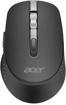 Мышь беспроводная ACER OMR310, 1600dpi, оптическая светодиодная, Bluetooth/Радиоканал, черный (ZL.MCECC.031)