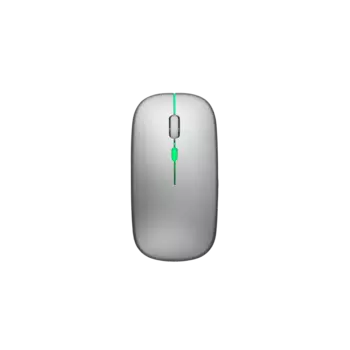 Мышь беспроводная AlterAcs M003-ORLA, 2400dpi, оптическая светодиодная, USB, серебристый (M003-ORLA Silver)