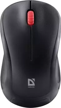 Мышь беспроводная Defender Bit MB-205 , 1200dpi, оптическая светодиодная, USB, черный (52205)