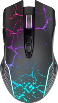 Мышь беспроводная Defender Katana GM-511, 3200dpi, оптическая светодиодная, черный (52511)