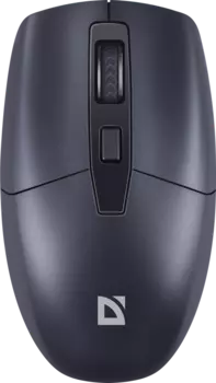 Мышь беспроводная Defender Modern MB-985 , 1600dpi, оптическая светодиодная, USB/Радиоканал, черный (52985)