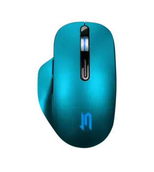 Мышь беспроводная Jet.A R300G, 1600dpi, оптическая светодиодная, USB, светло-синий