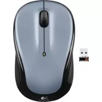 Мышь беспроводная Logitech M185, 1000dpi, оптическая светодиодная, USB, черный/красный (910-002237)