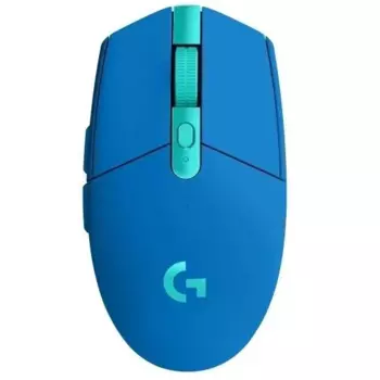 Мышь беспроводная Logitech G304 LIGHTSPEED, 12000dpi, оптическая светодиодная, USB, синий (910-006018)