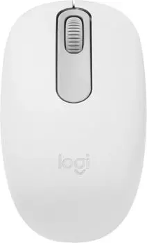 Мышь беспроводная Logitech M196, 1000dpi, оптическая светодиодная, Bluetooth/USB, белый (910-007460)