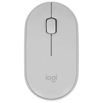 Мышь беспроводная Logitech M350, 1000dpi, оптическая светодиодная, USB/Радиоканал, белый (910-005541)