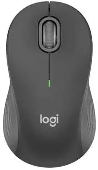 Мышь беспроводная Logitech M550, 4000dpi, оптическая светодиодная, Bluetooth/Радиоканал, черный/серый (910-007190)