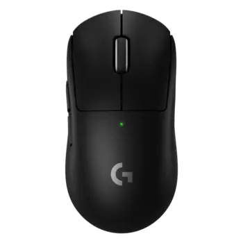 Мышь беспроводная Logitech PRO Х Superlight 2, 25600dpi, оптическая светодиодная, USB/Радиоканал, черный (910-006632)