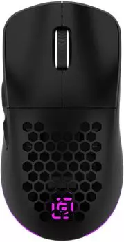 Мышь беспроводная Oklick 900GMW, 26000dpi, оптическая светодиодная, Bluetooth/Радиоканал, черный (1796786)