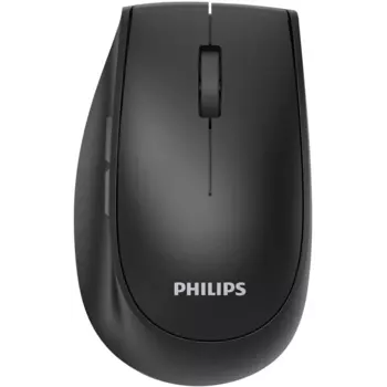 Мышь беспроводная PHILIPS SPK7627, 1600dpi, оптическая светодиодная, Bluetooth/Радиоканал, черный (SPK7627B/60)