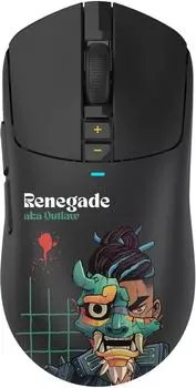 Мышь беспроводная/проводная A4Tech Bloody R72 Ultra Duo Renegade Midnight, 20000dpi, оптическая светодиодная, USB/Радиоканал, черный (R72 ULTRA DUO RENEGADEMIDNIGHT)